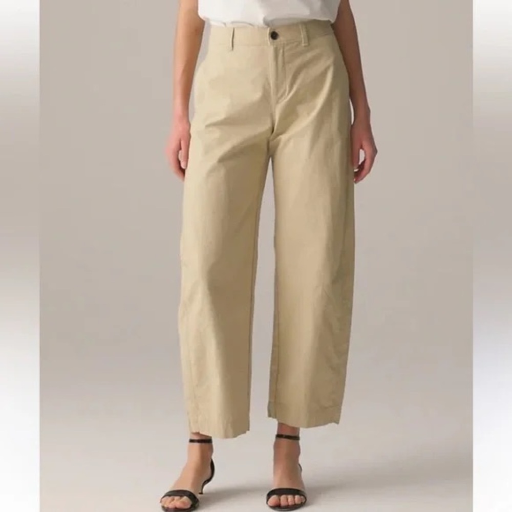 JCrew Barrel Leg Pant, Size 28